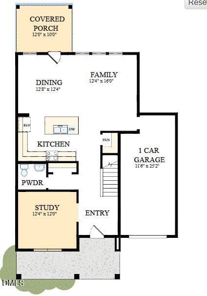 lot 383 first floor - 95 Tranquility Way, Fuquay Varina, NC 27526