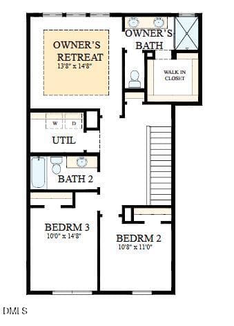 lot 383 second floor - 95 Tranquility Way, Fuquay Varina, NC 27526