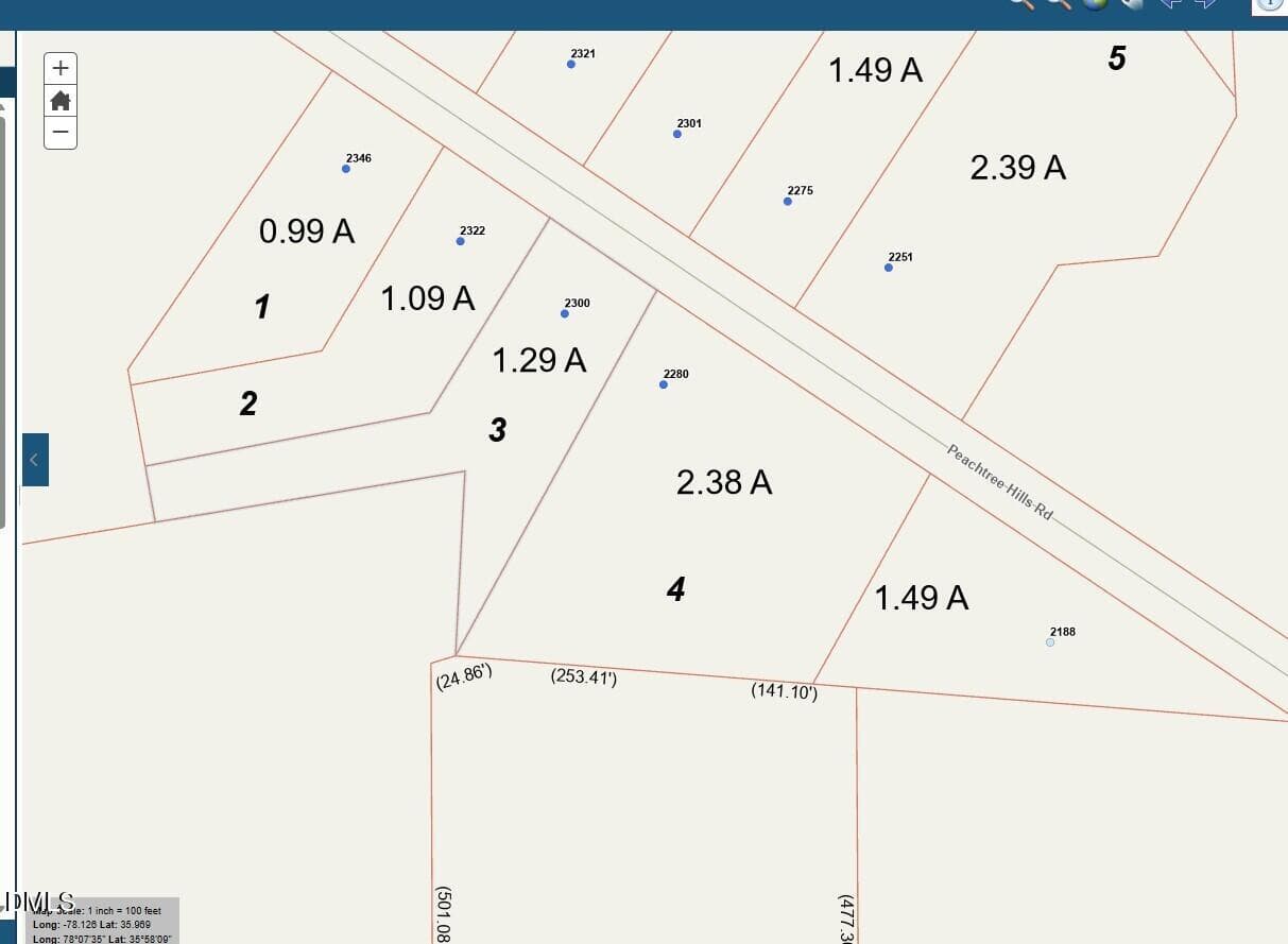 Lot 3. - 2300 Peachtree Hills Road, Spring Hope, NC 27882