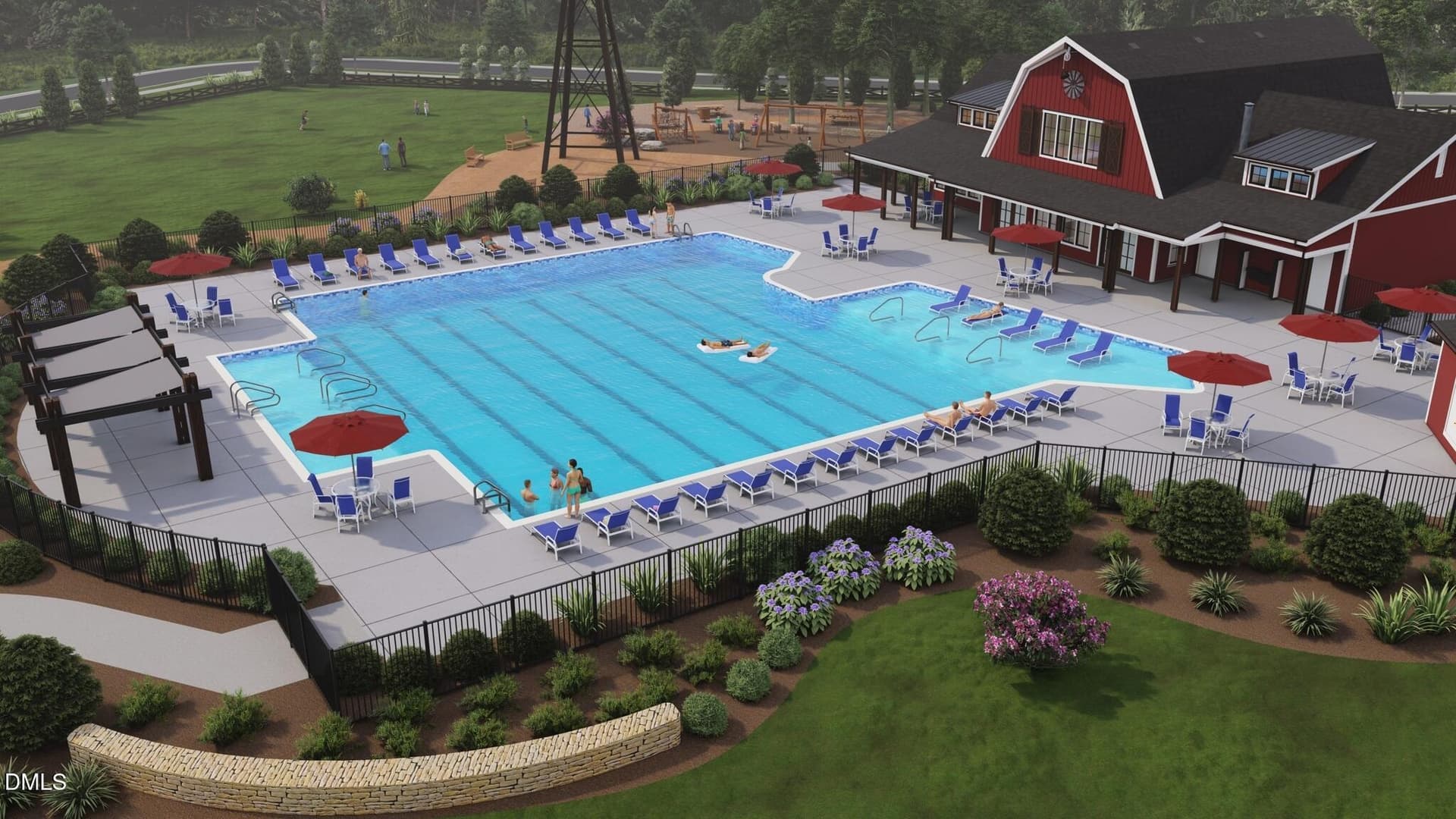 Serenity pool - 99 Cozy Haven, Fuquay Varina, NC 27526