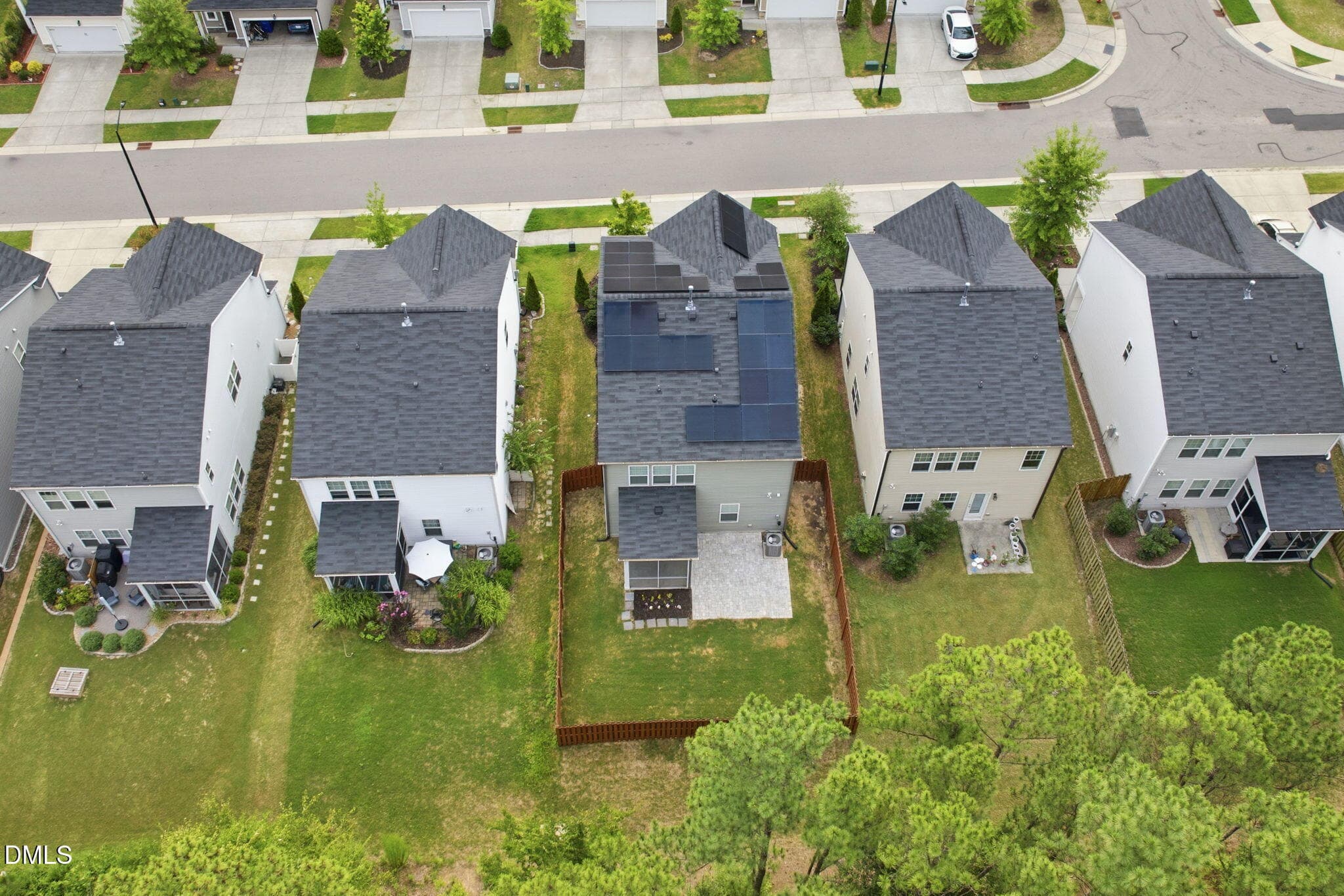 Aerial View - 905 Holly Bluff Lane, Durham, NC 27713, Durham