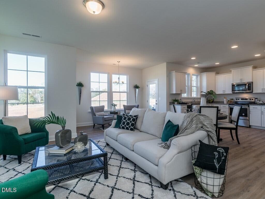 004_ Open Floor Plan - 1516 Briar Brook Lane, Zebulon, NC 27597