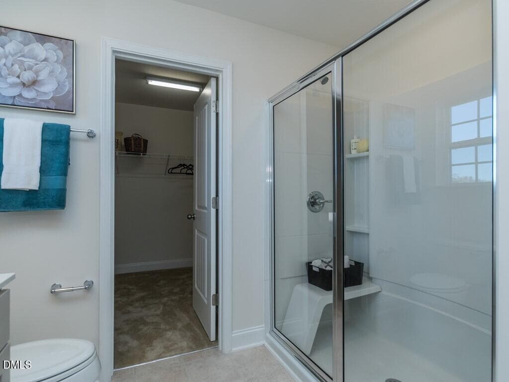 017_ Master Shower - 1516 Briar Brook Lane, Zebulon, NC 27597