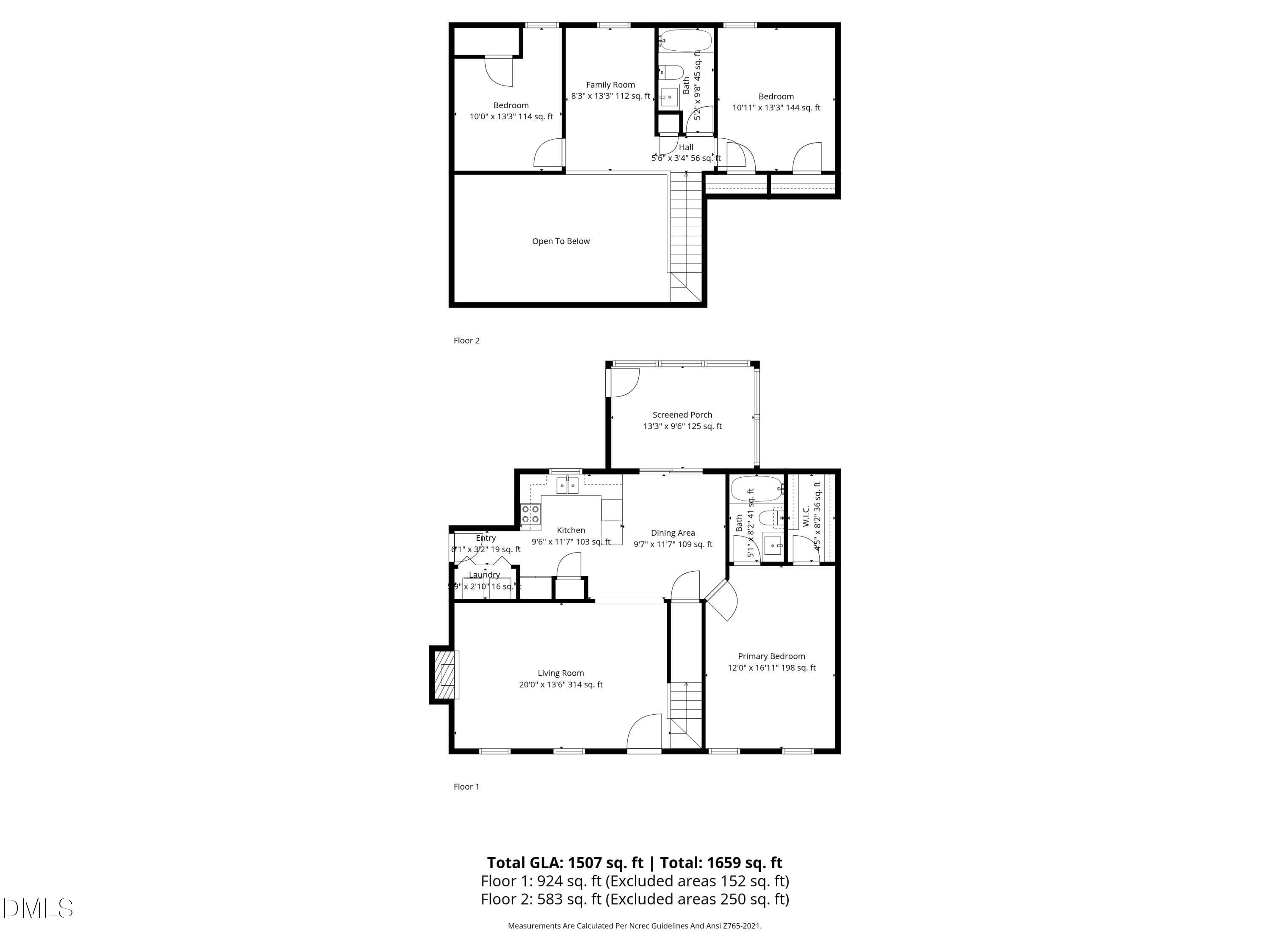 Floor Plan - 8324 Bellingham Circle, Raleigh, NC 27615