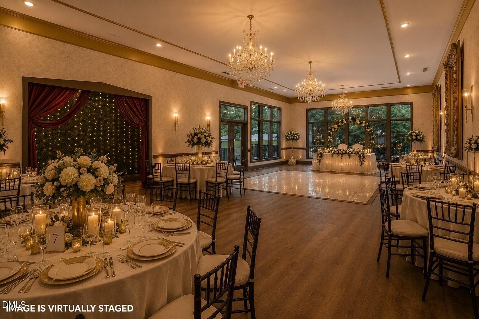 BALLROOM SETUP 3 - 201 E Hill Street, Benson, NC 27504