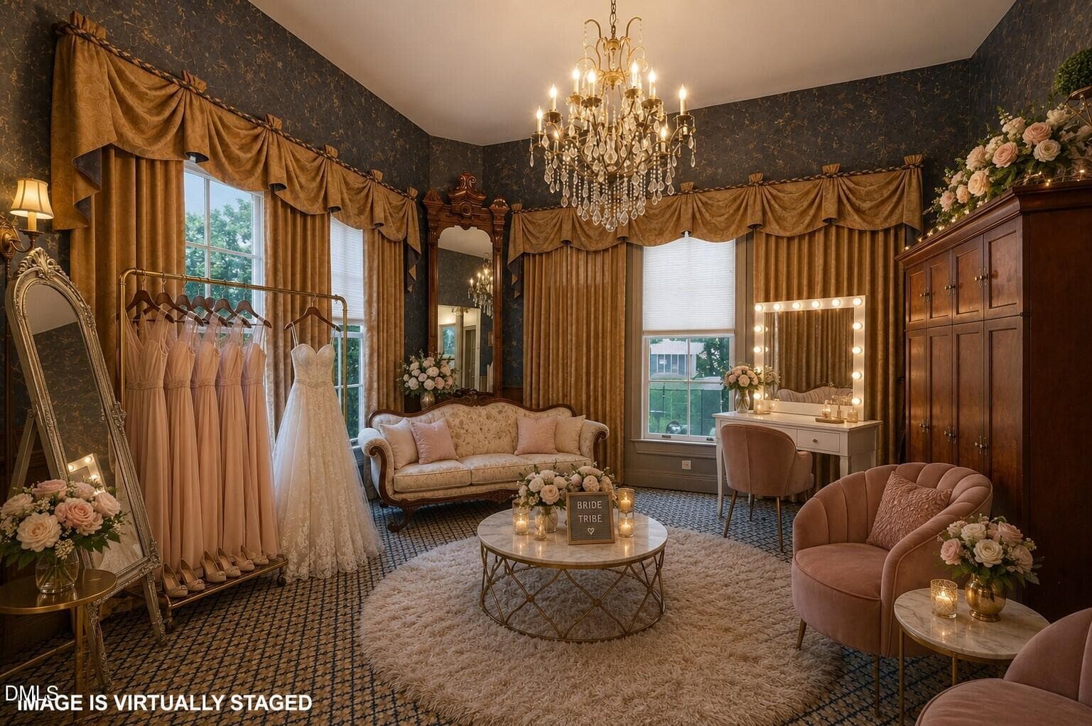 BRIDAL STAGING AREA - 201 E Hill Street, Benson, NC 27504