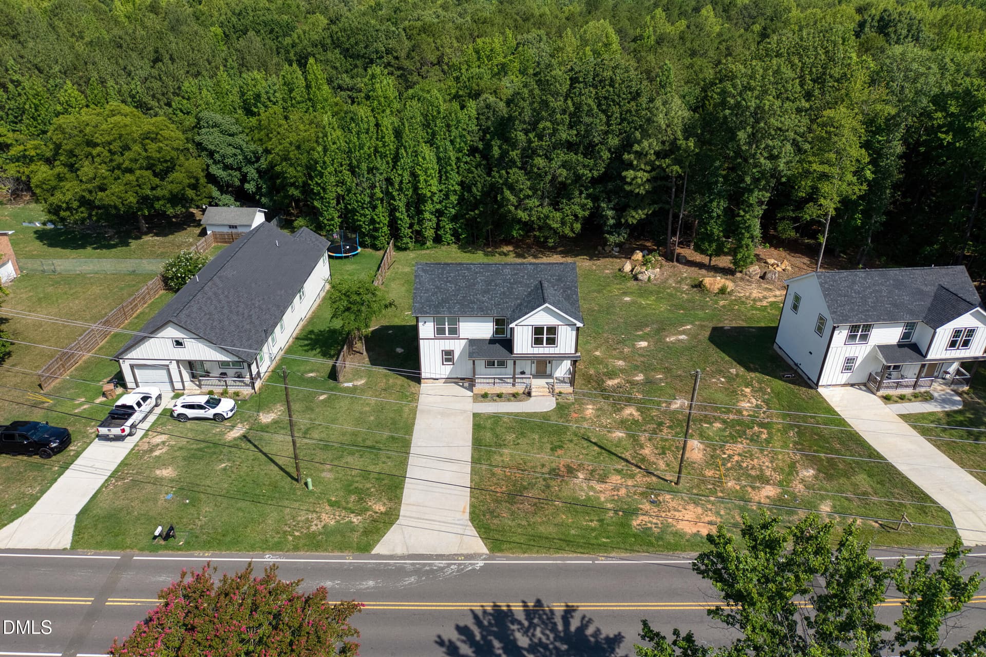 27 -1105 ridge rd, drone, exterior - 1105 Ridge Road, Roxboro, NC 27573
