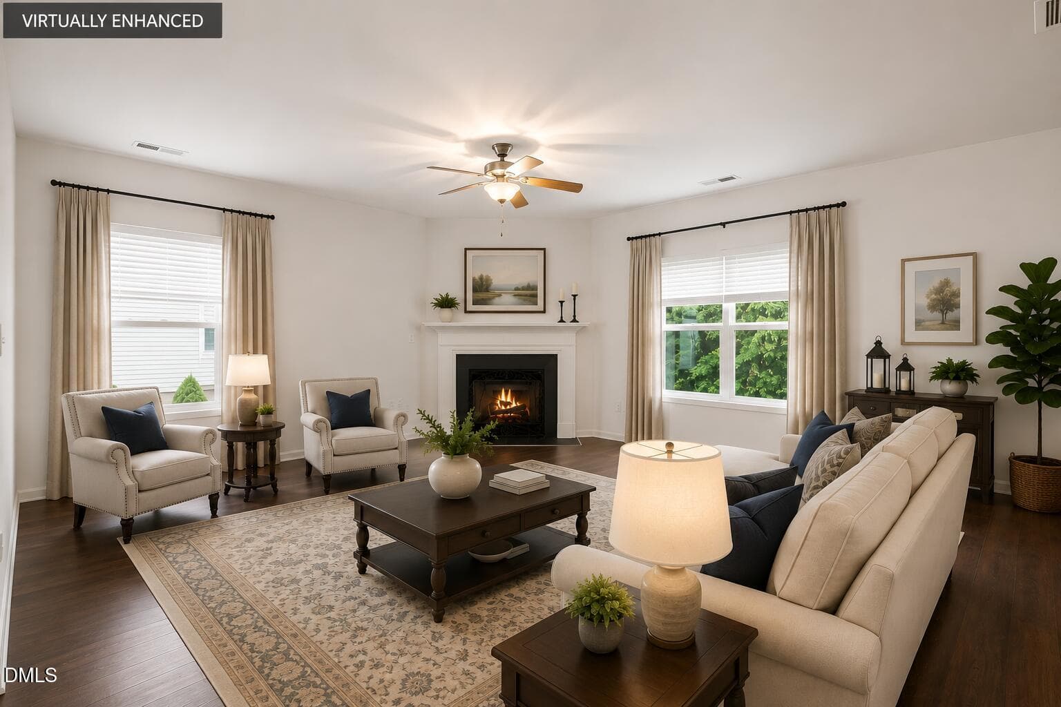 12 - family room - 817 Edgeware Way, Wake Forest, NC 27587