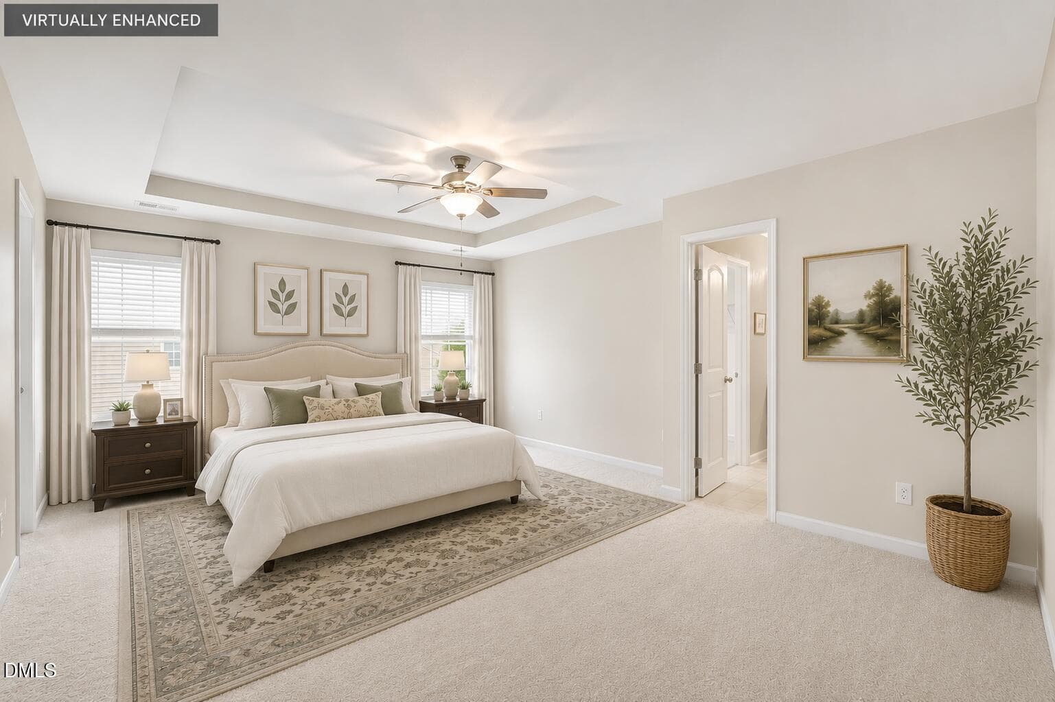 46 primary bedroom - 817 Edgeware Way, Wake Forest, NC 27587
