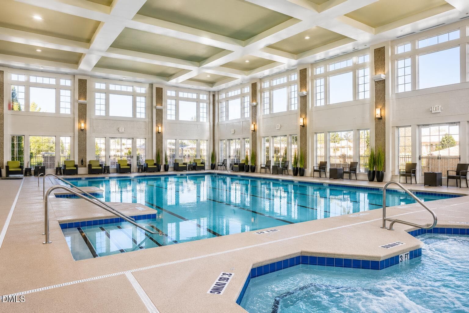 indoor pool - 1426 Palmer Hill Drive, Durham, NC 27703, Durham
