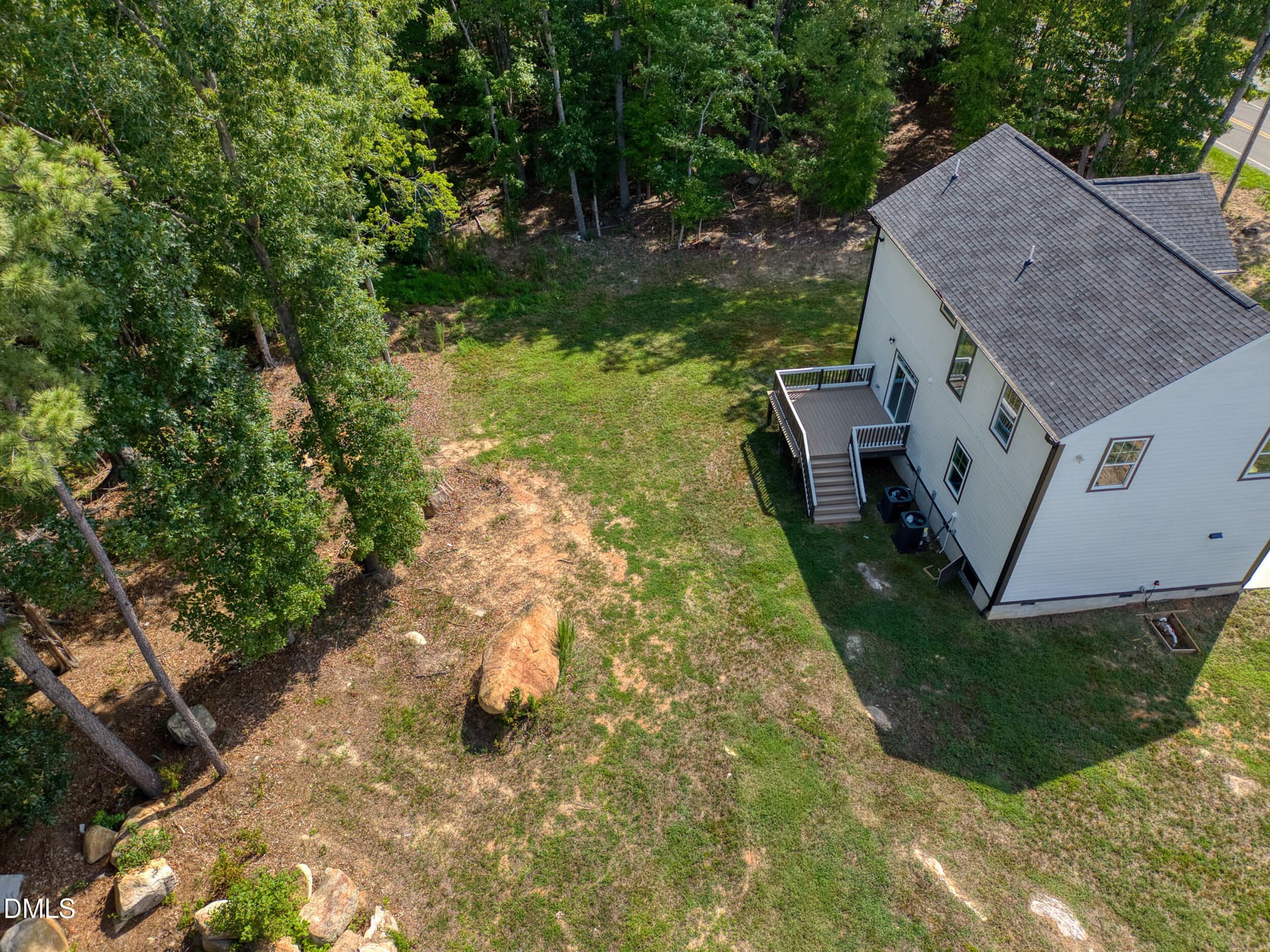 roxboro-backyard-aerial.png - 1109 Ridge Road, Roxboro, NC 27573