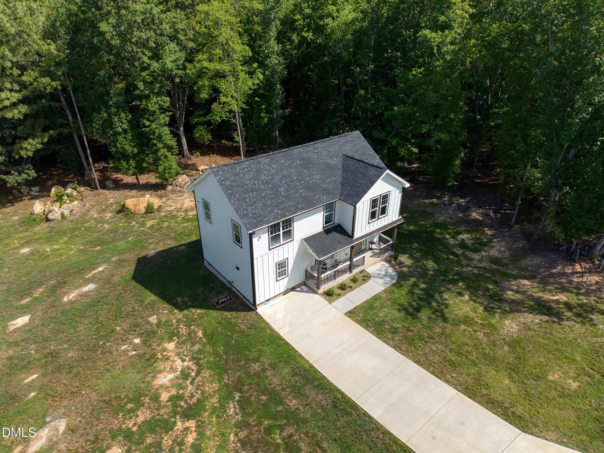 roxboro-home-aerial.png - 1109 Ridge Road, Roxboro, NC 27573