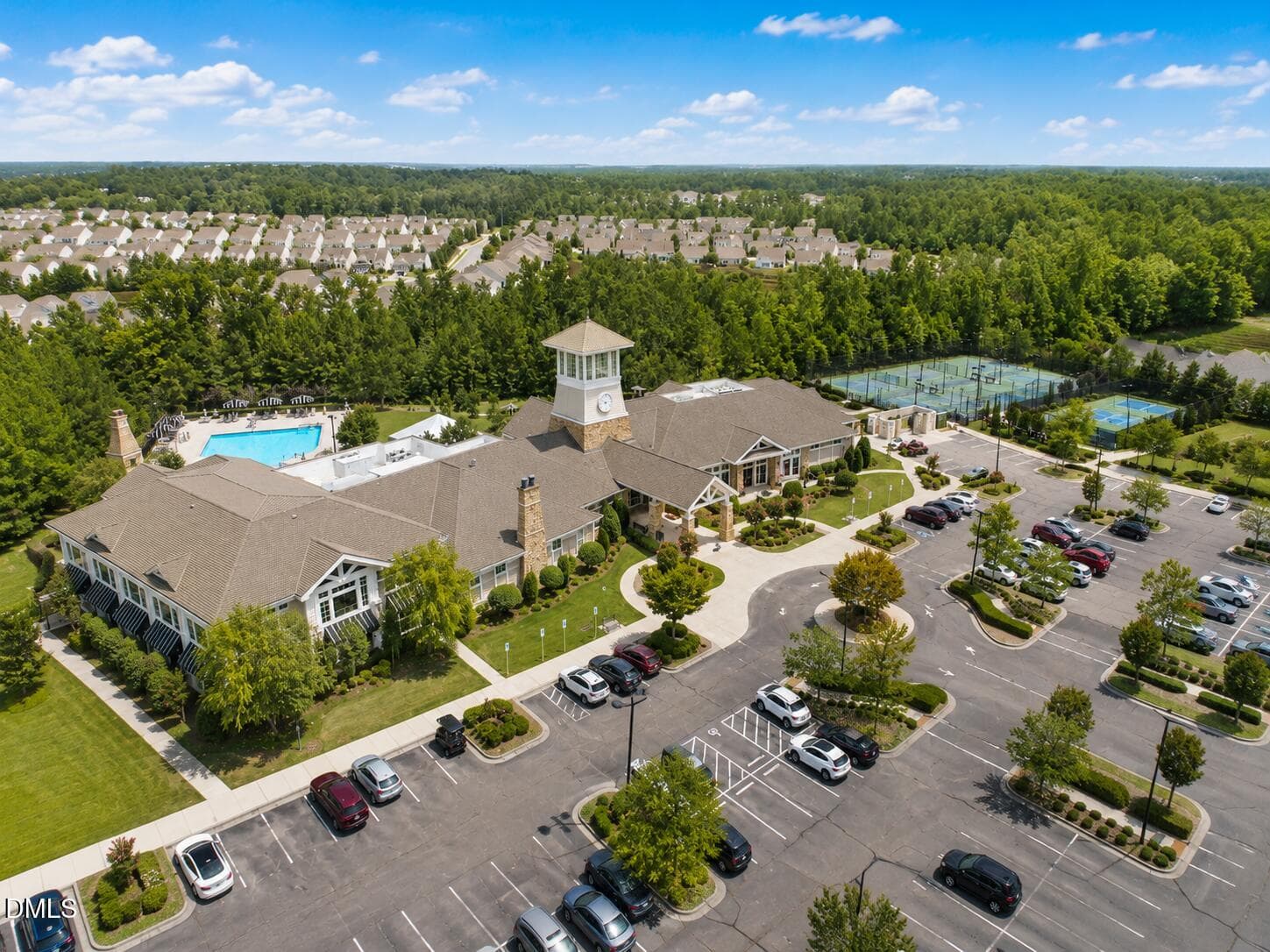 clubhouse front - 1426 Palmer Hill Drive, Durham, NC 27703, Durham