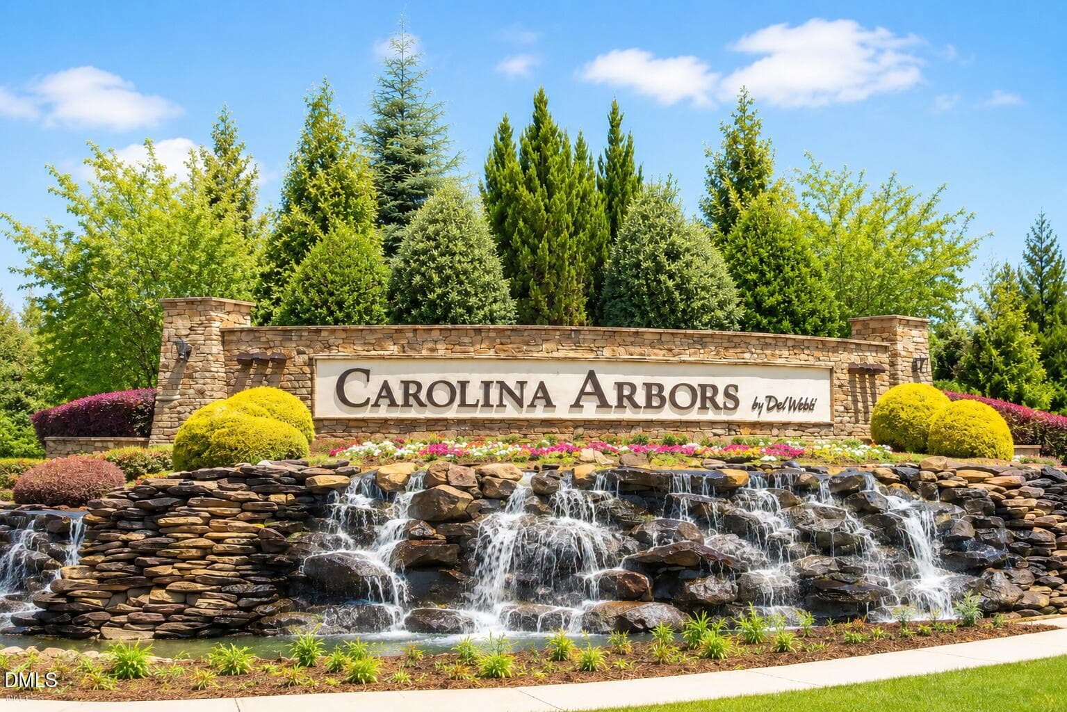 entry monument - 1426 Palmer Hill Drive, Durham, NC 27703, Durham