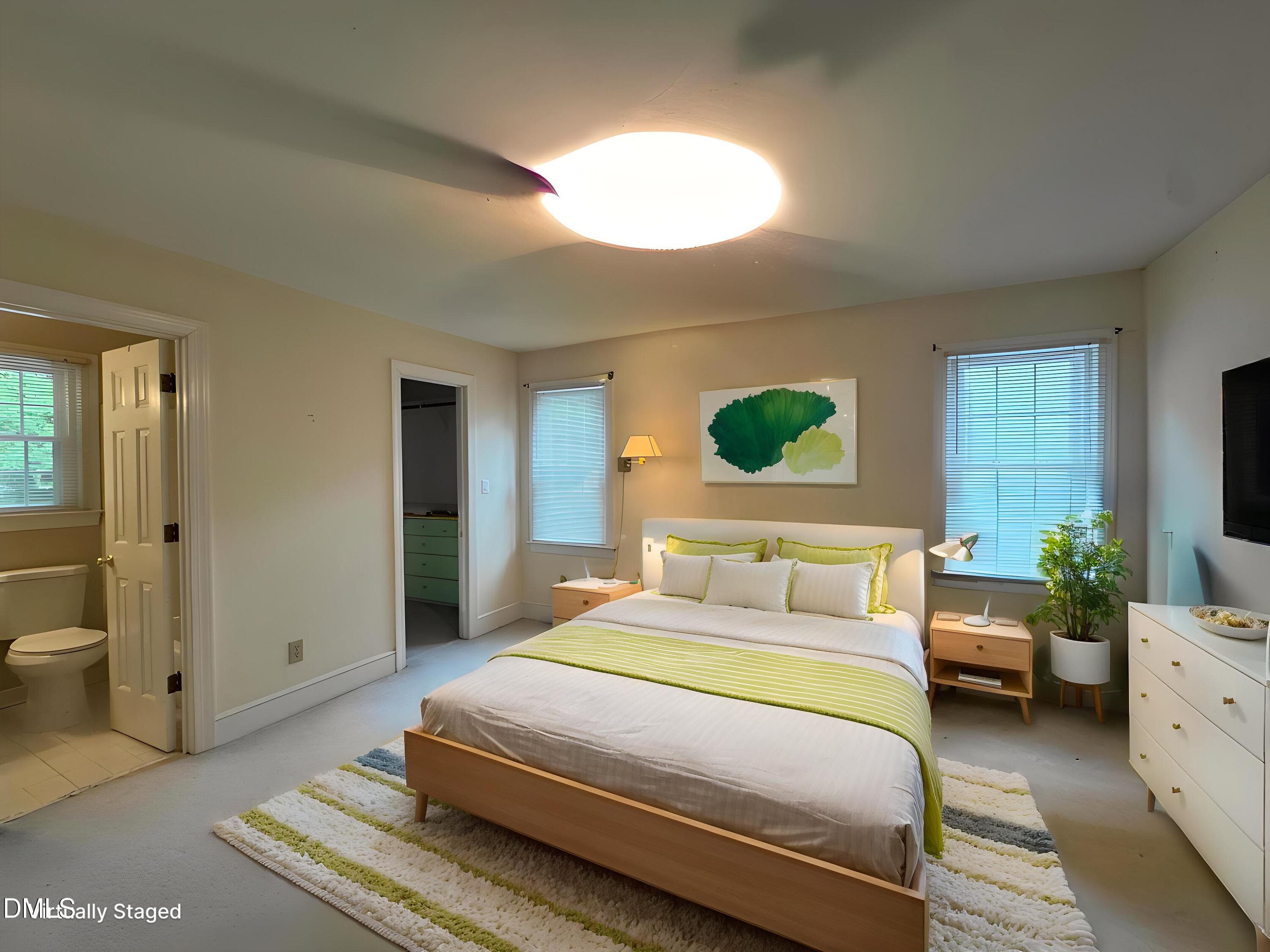 Bedroom 2 Virtually Staged - 2269 Brisbayne Circle, Raleigh, NC 27615, Raleigh