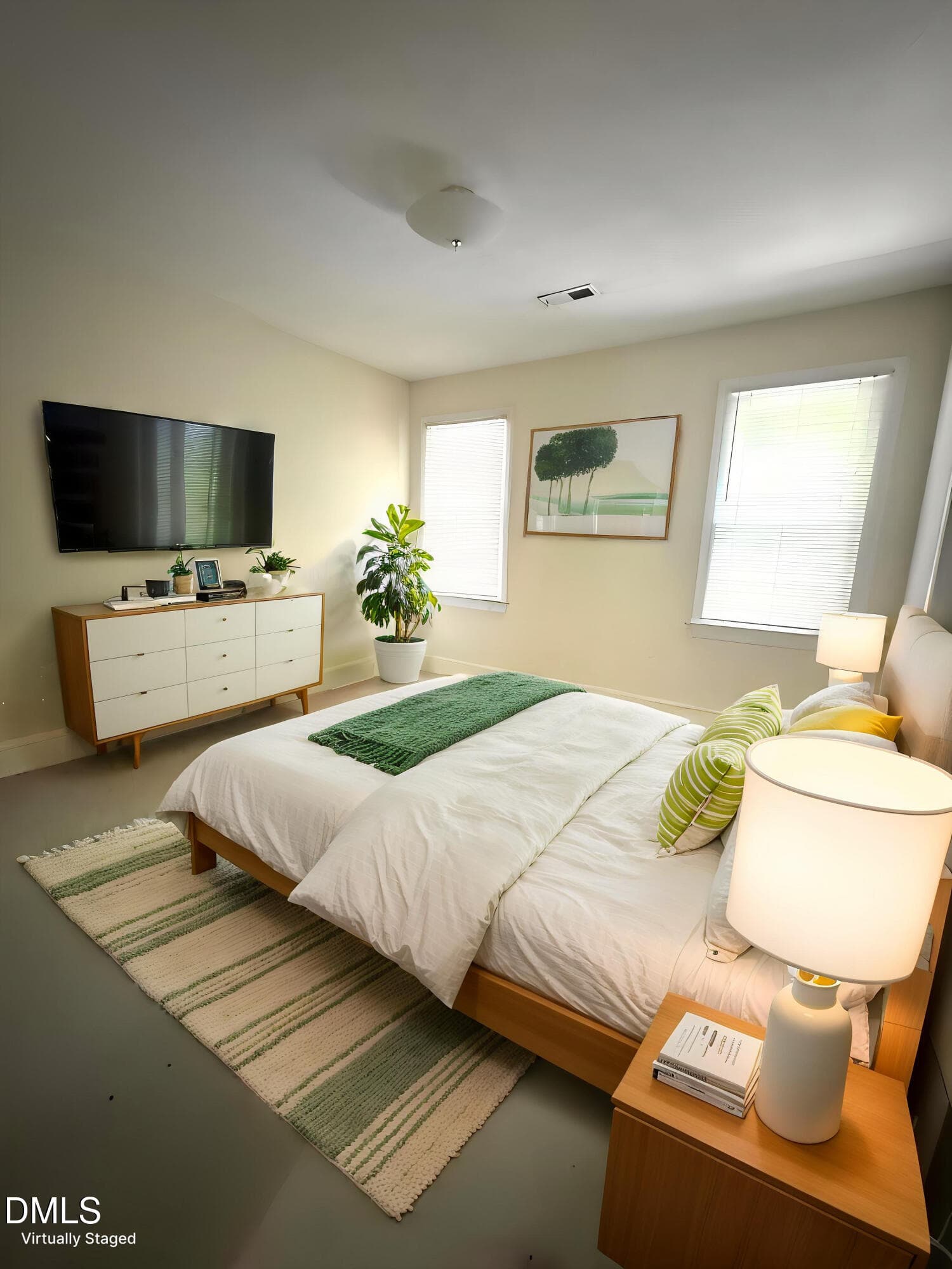 Bedroom 3 Virtually Staged - 2269 Brisbayne Circle, Raleigh, NC 27615, Raleigh