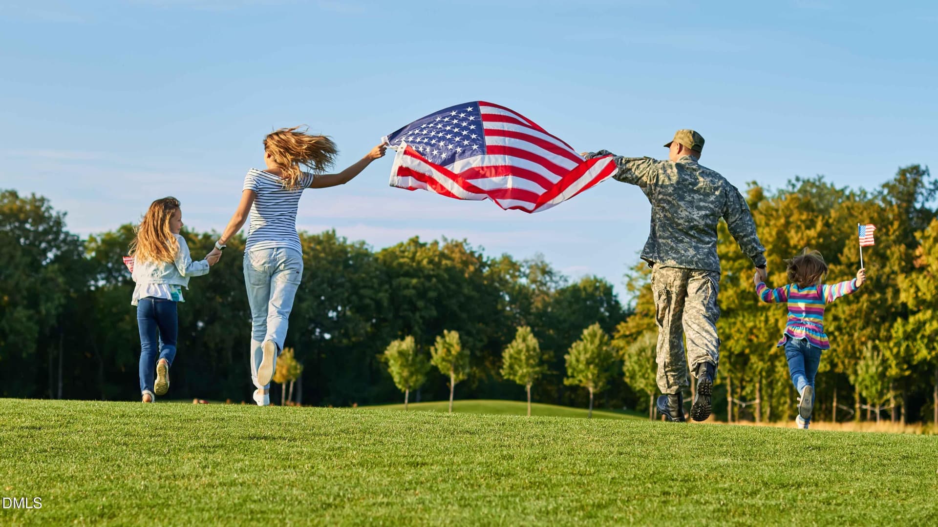 Military Family Walking in Field Holding - 522 Cherry Laurel Drive, Sanford, NC 27332