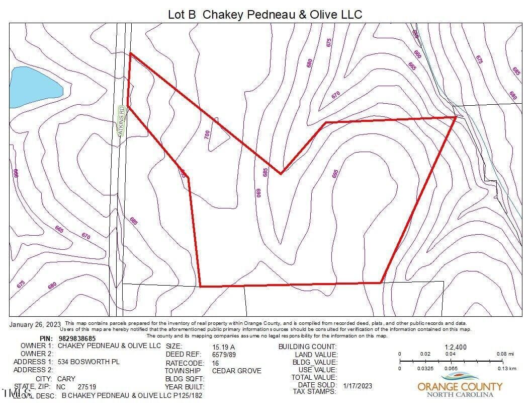 Lot B - 0 Atkins Road, Mebane, NC 27302