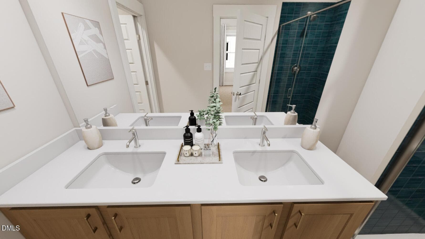 Primary Bathroom - 1110 Lamplighter Lot 422 Drive 422, Raleigh, NC 27604, Raleigh