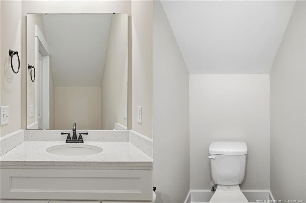 Powder room - 556 Bald Eagle Drive, Vass, NC 28394