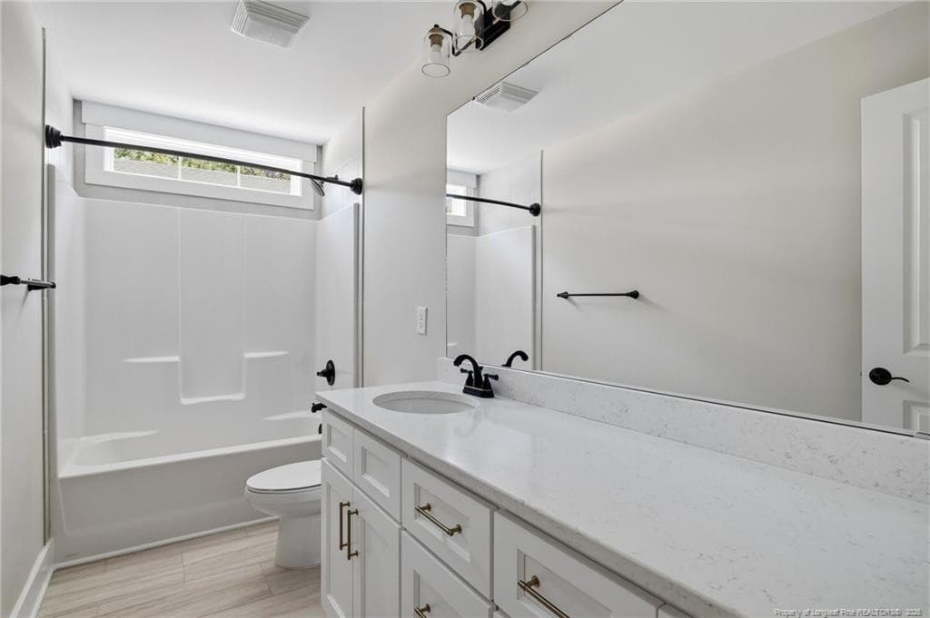 Third full bath upstairs - 556 Bald Eagle Drive, Vass, NC 28394