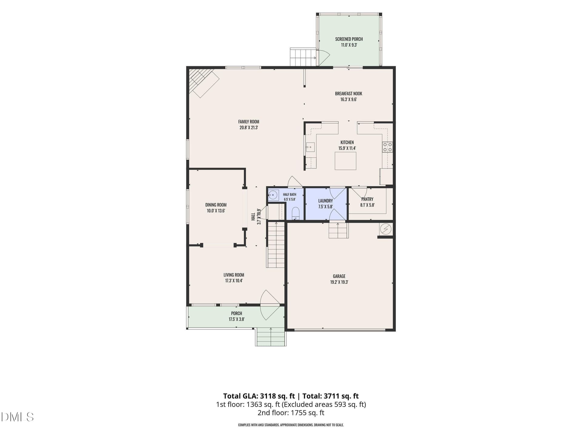 1st_floor_817_edgeware_way_wake_forest_w - 817 Edgeware Way, Wake Forest, NC 27587