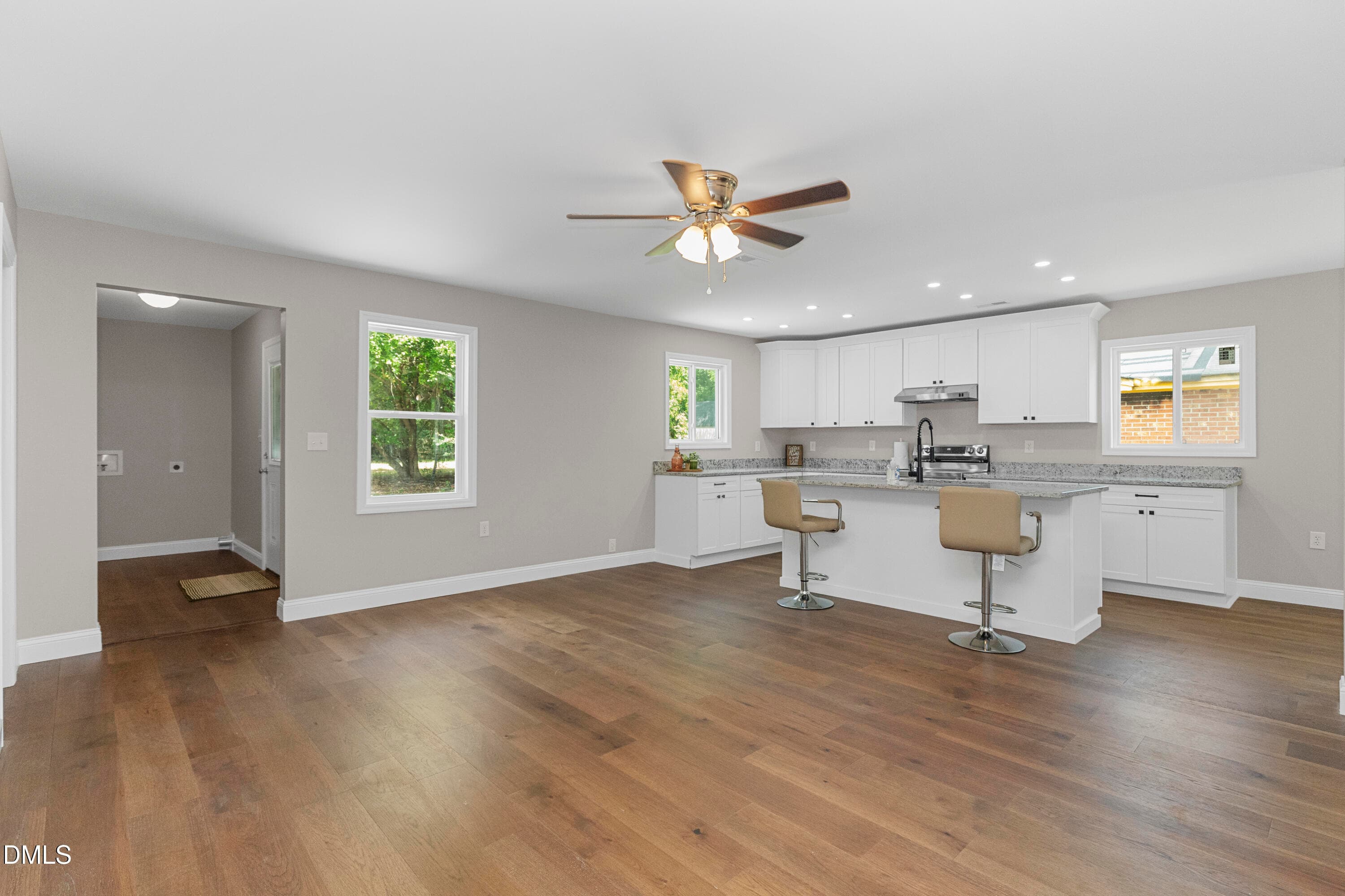 living room/ kitchen - 644 Moores Chapel Road, Lillington, NC 27546