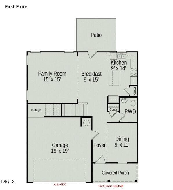 First Floor - 308 Allegheny Drive, Sanford, NC 27330
