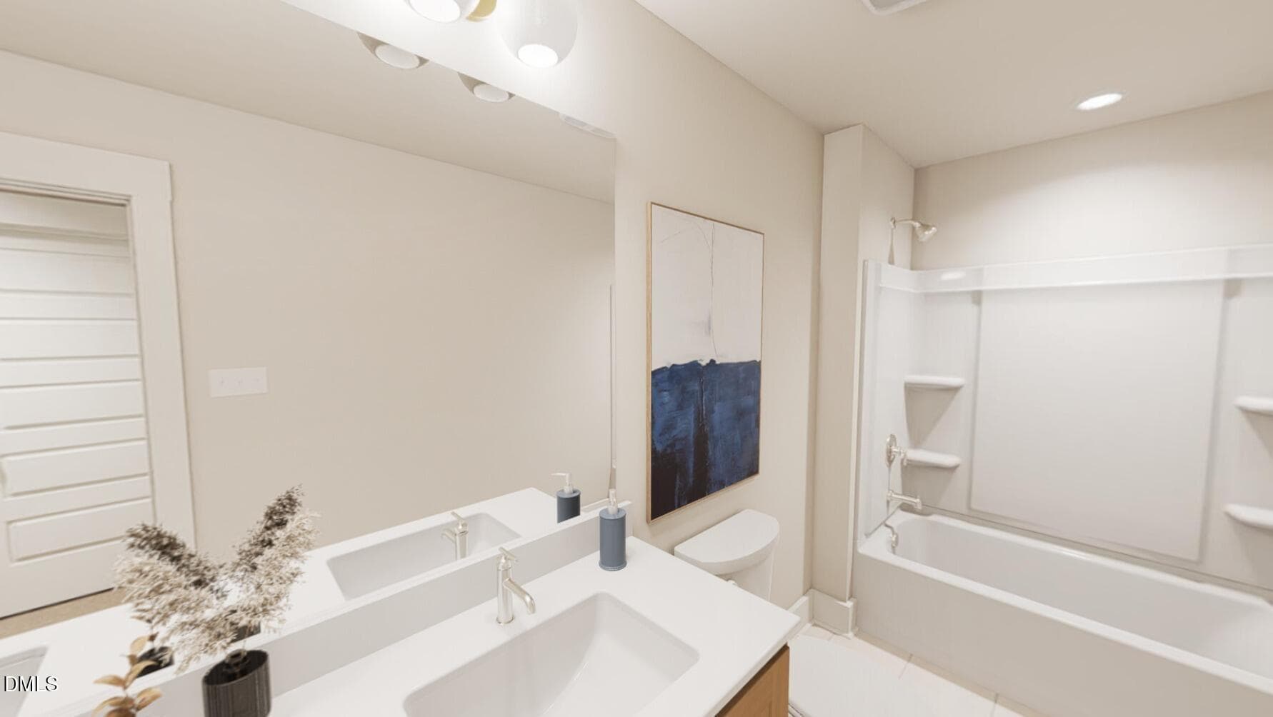 Secondary Bathroom - 755 Central Park Lot 335 Drive, Raleigh, NC 27604, Raleigh