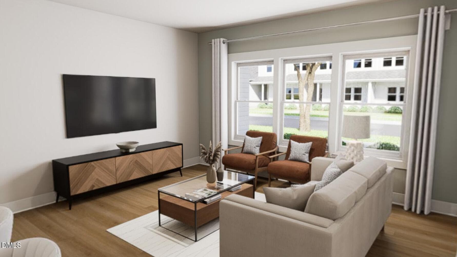 LIving Room - 755 Central Park Lot 335 Drive, Raleigh, NC 27604, Raleigh
