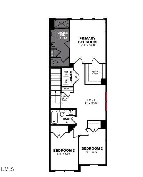 Lot 5 Townes on Leesville - 2nd Floor - 5018 Silver Brook Road, Durham, NC 27703, Durham