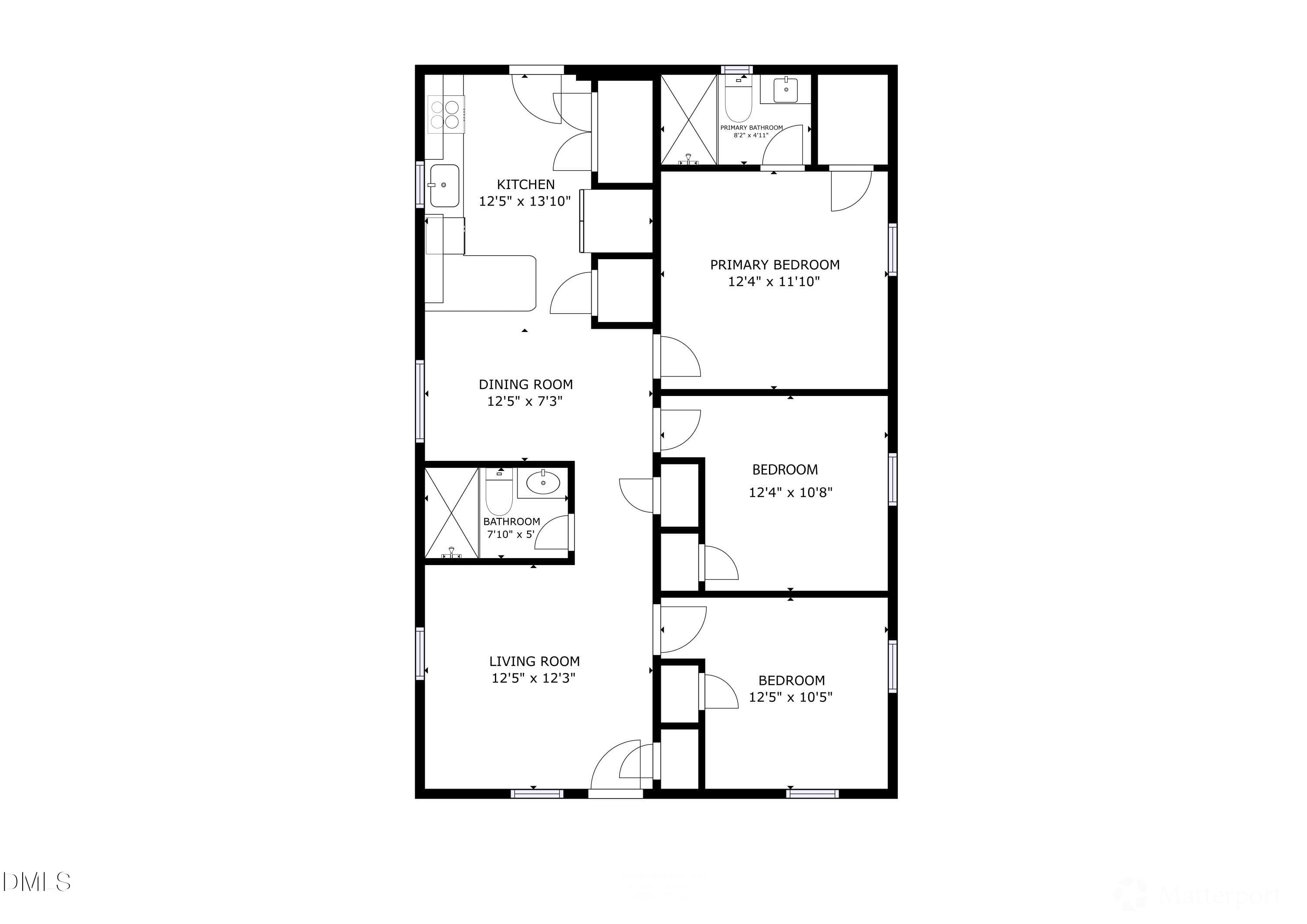 Floor plan - 1207 Berkeley Street, Durham, NC 27705, Durham