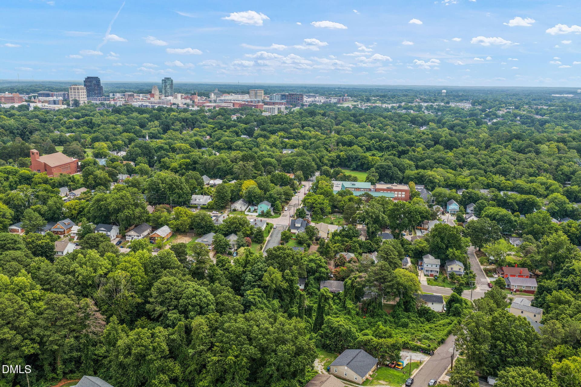Aerial View - 1608 Gunter Street, Durham, NC 27707