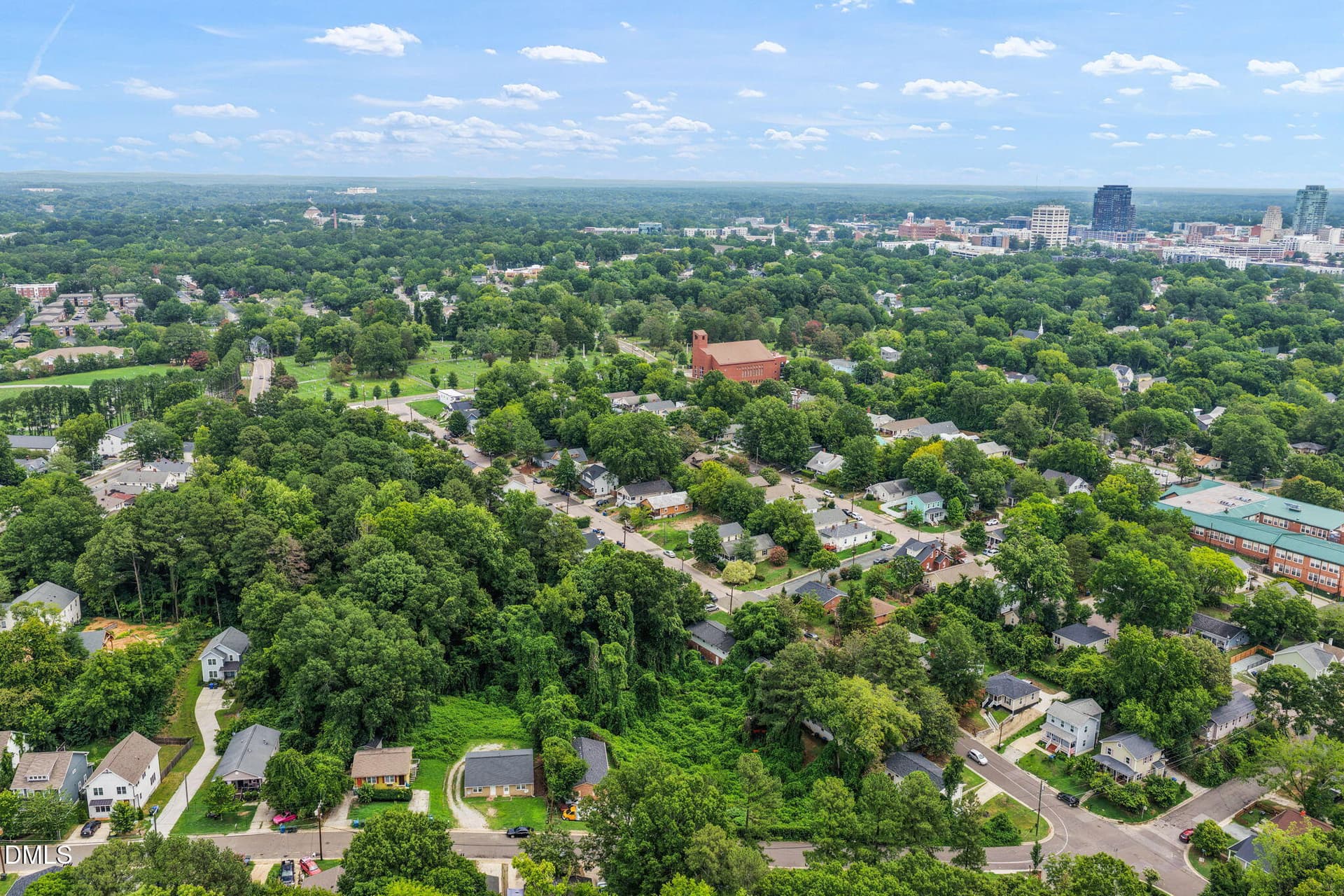 Aerial View - 1608 Gunter Street, Durham, NC 27707