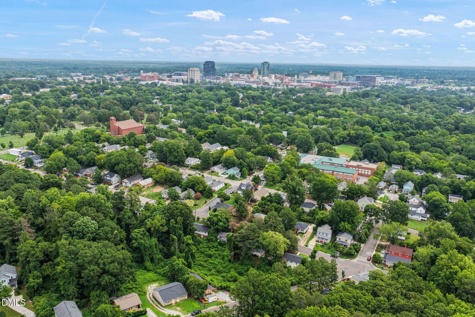 Aerial View - 1608 Gunter Street, Durham, NC 27707