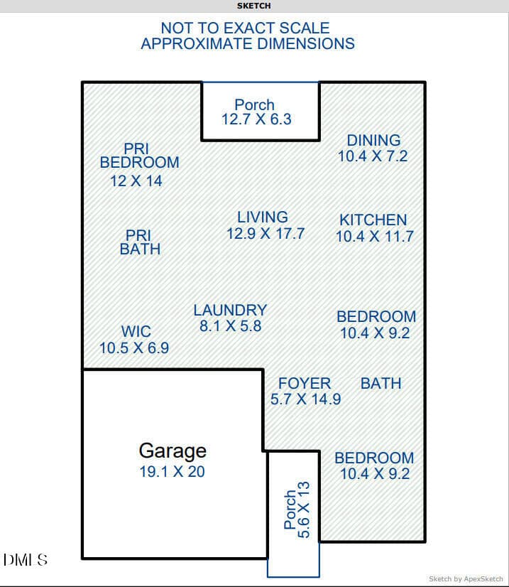 Joseph and Mark Fish Floor Plan - 102 Coleshill Road, Angier, NC 27501