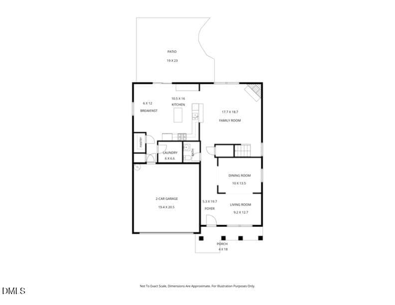 1532_Stark_Spring_Floor 1 - 1532 Stark Spring Street, Raleigh, NC 27610, Raleigh