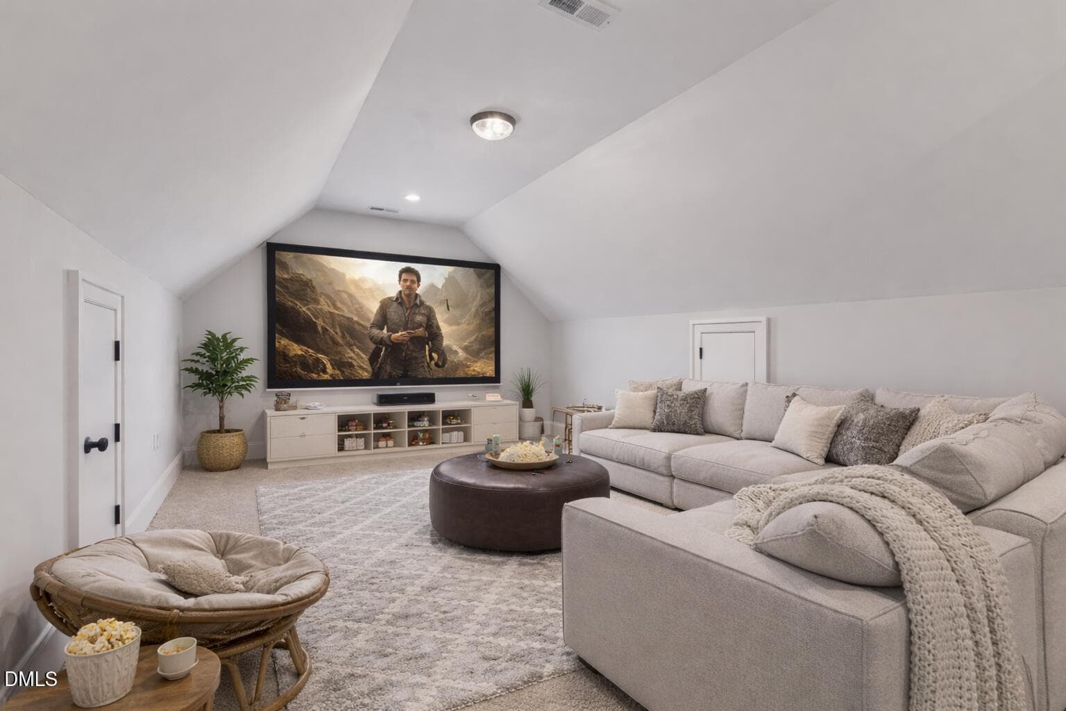 Cozy attic movie room retreat - 206 Stonewood Drive, Goldsboro, NC 27530