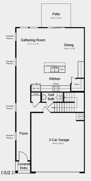 Floor Plan - 116 Sweetbay Tree Drive, Wendell, NC 27591