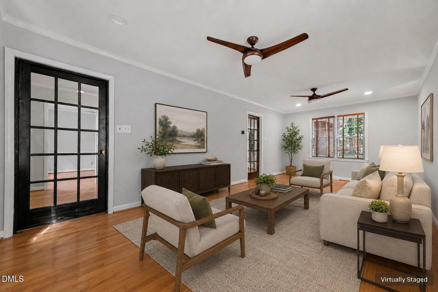 4 LR virtually staged - 1307 Leclair Street, Chapel Hill, NC 27517, Chapel Hill