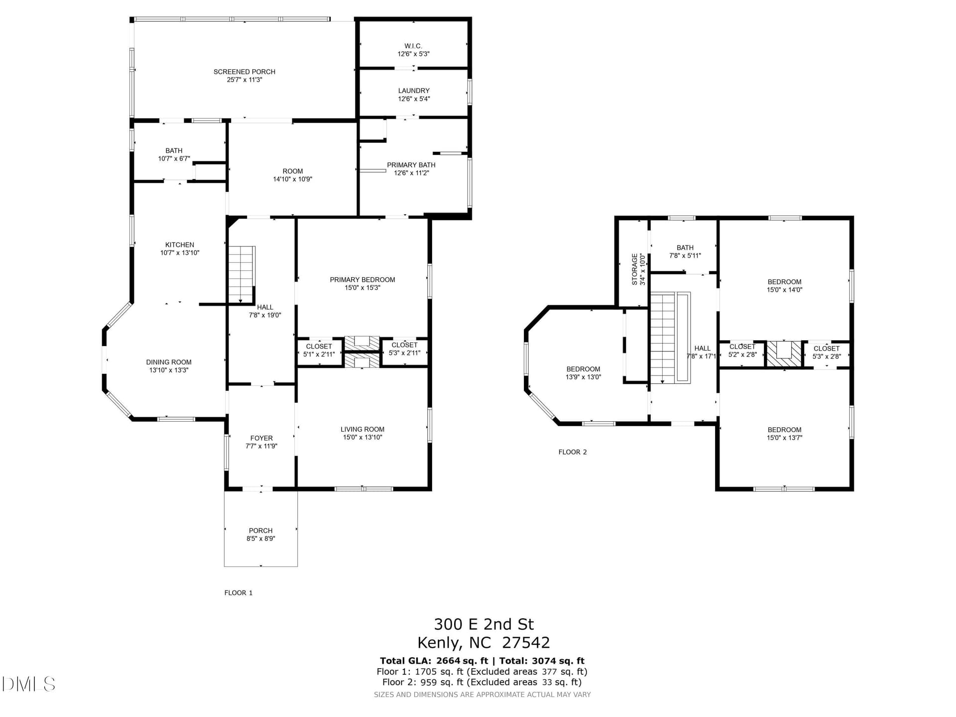 300 E 2nd St Floor Plan-5 (2) - 300 E 2nd Street, Kenly, NC 27542
