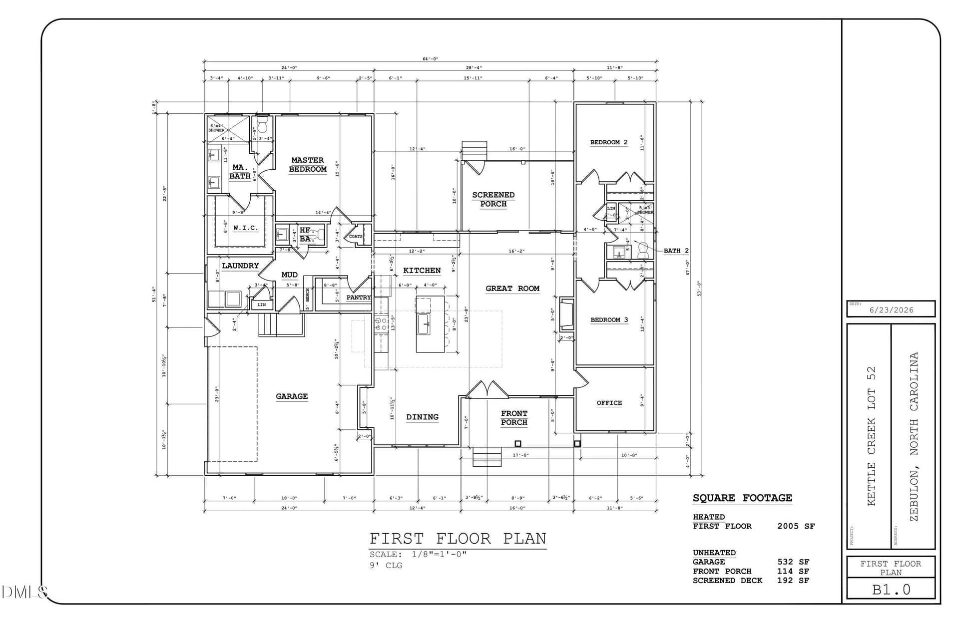 Floor Plans-images-0 - 205 Diamond Creek Drive, Zebulon, NC 27597