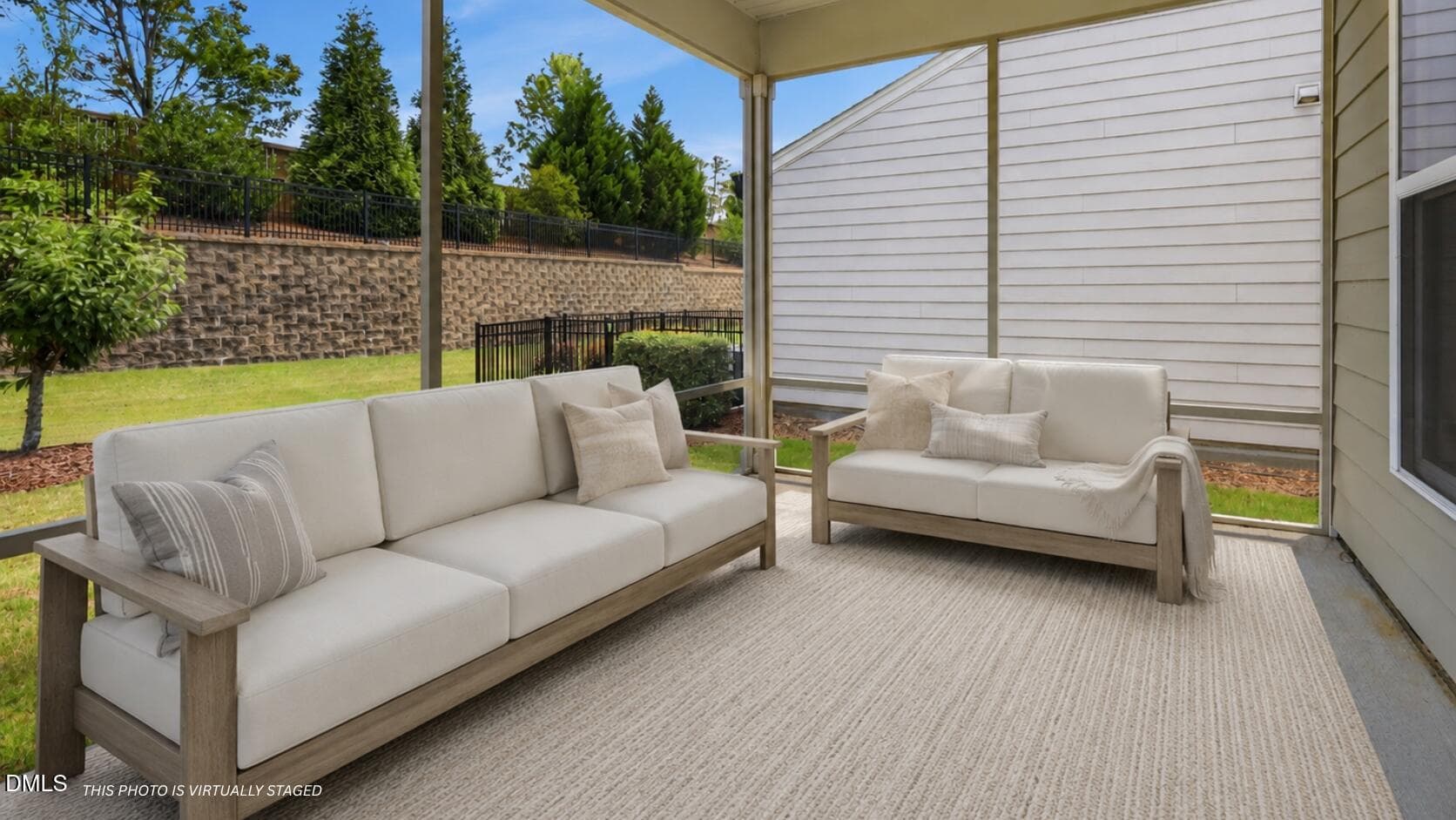 Screen Porch - 1202 E Rosedale Creek Drive, Durham, NC 27703, Durham