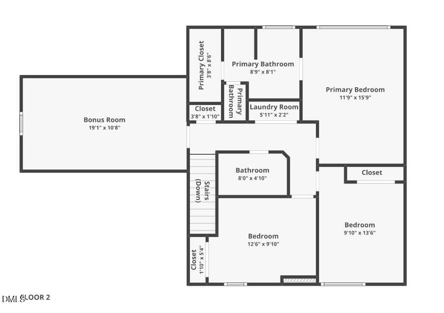 Second Floor - 30 Fern Court, Louisburg, NC 27549, Louisburg