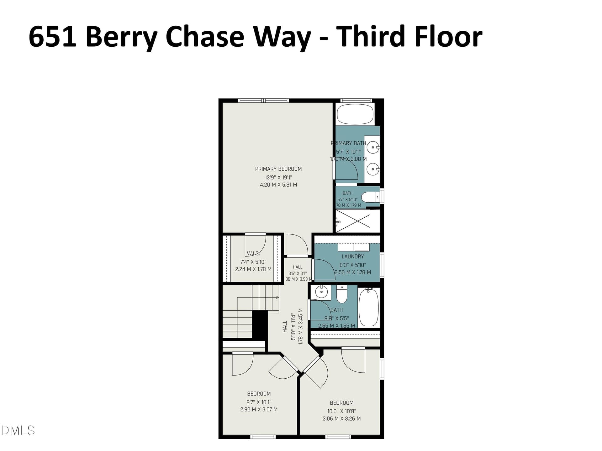 651_Berry_Chase_Way_-_Third_Floor - 651 Berry Chase Way, Cary, NC 27519
