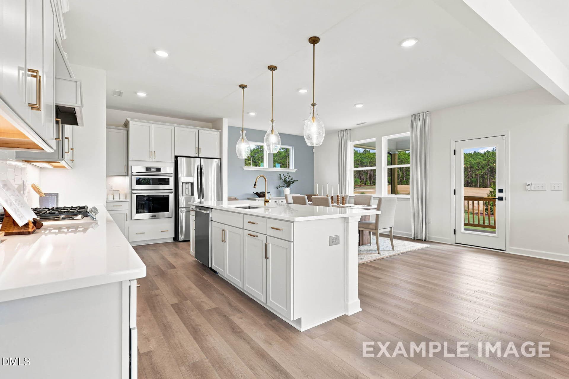 Sample Kitchen Photo - 563 Whinfield Place, Aberdeen, NC 28315