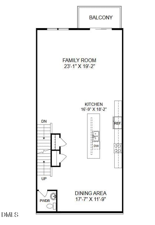 Julianne Large Family Room - 164 N White Street #200, Wake Forest, NC 27587