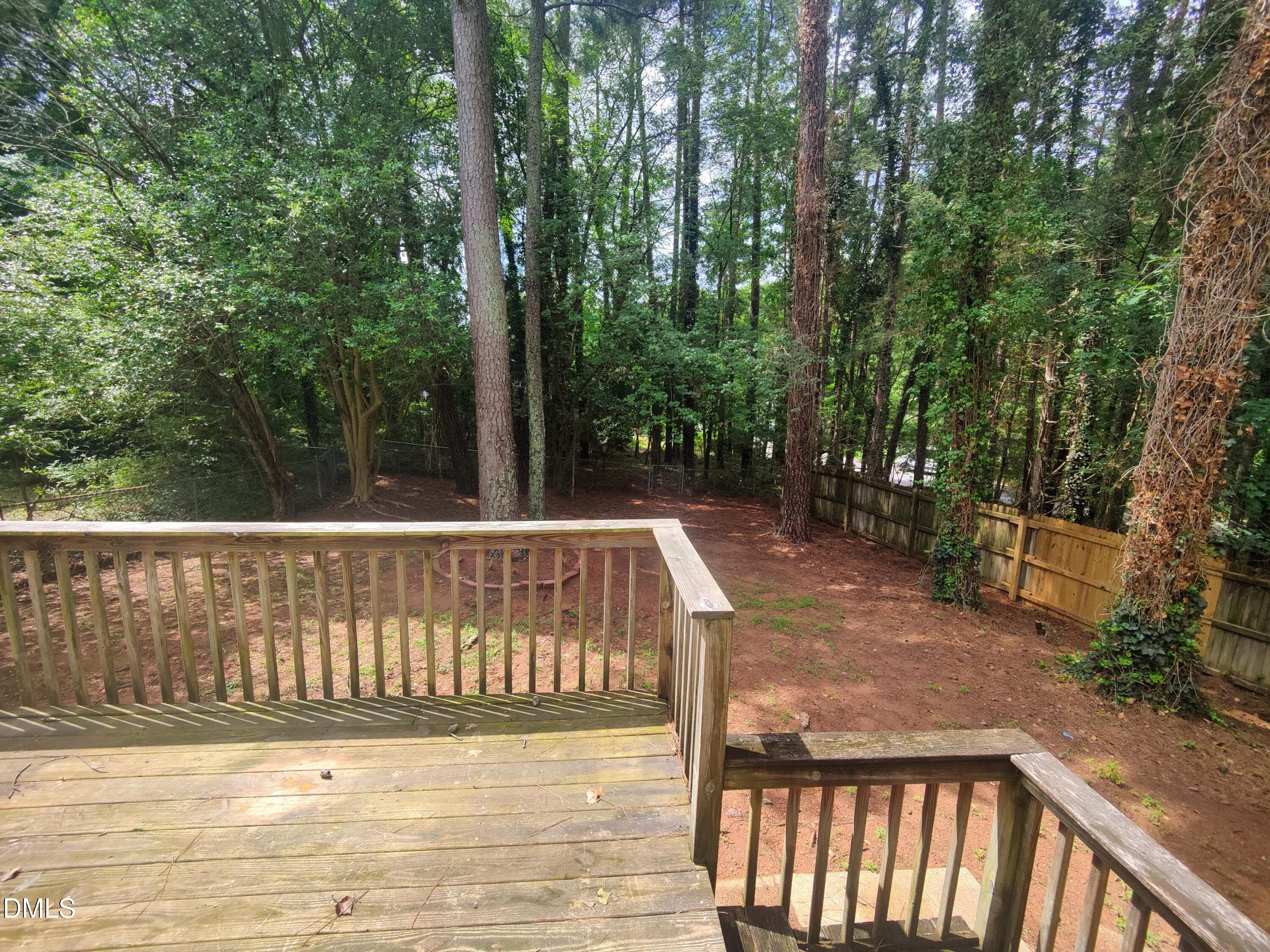 Deck from Kitchen - 813 Plentywood Court, Raleigh, NC 27615, Raleigh