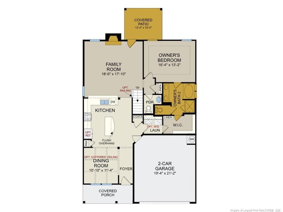Jordan - First Floor - 388 Maverick (Lot 18) Lane, Dunn, NC 28334