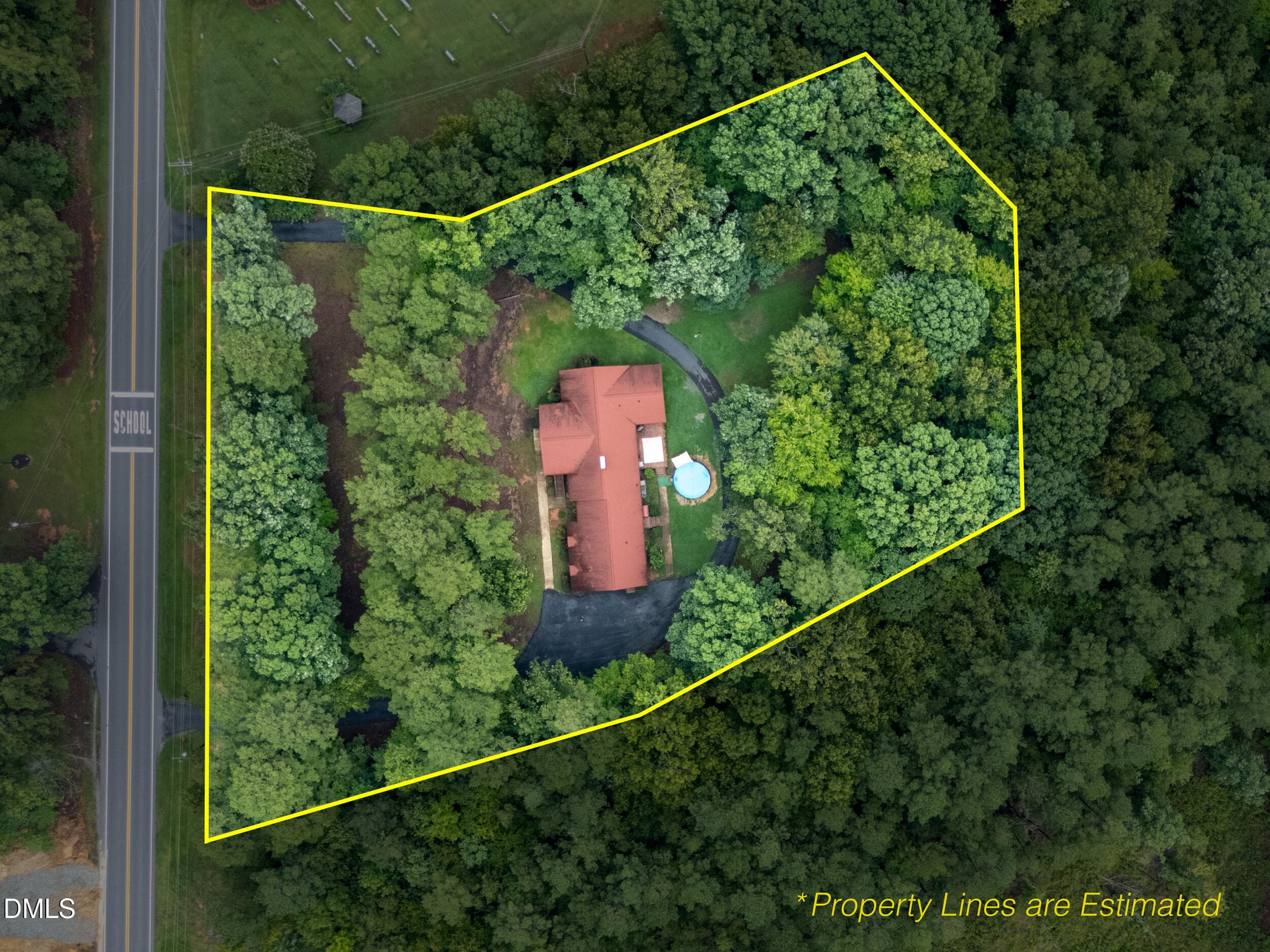 Aerial View - 1595 North Moore Road, Robbins, NC 27325